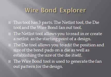 Wire bond explorer