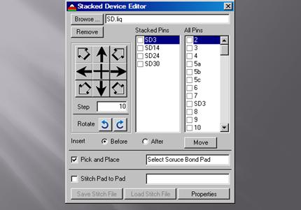 Stack device editor screen shot 1