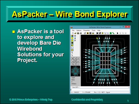AsPacker - Wire Bond Explorer